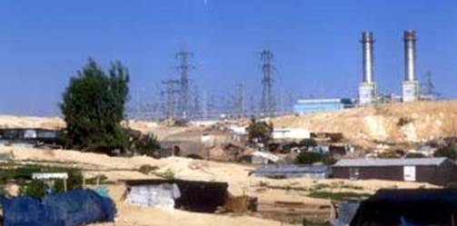 Wadi Na'am is adjacent to Ramat Hovav